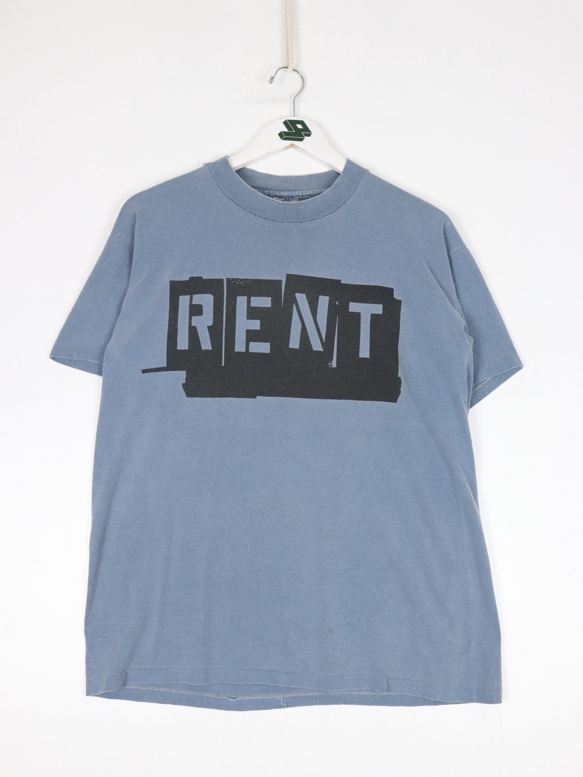 Other T-Shirts & Tank Tops Vintage Rent Musical T Shirt Mens Medium Blue 90s Theatre Promo