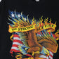 Other T-Shirts & Tank Tops Vintage The Strong Survive USA T Shirt Mens XL Black Eagle Flames