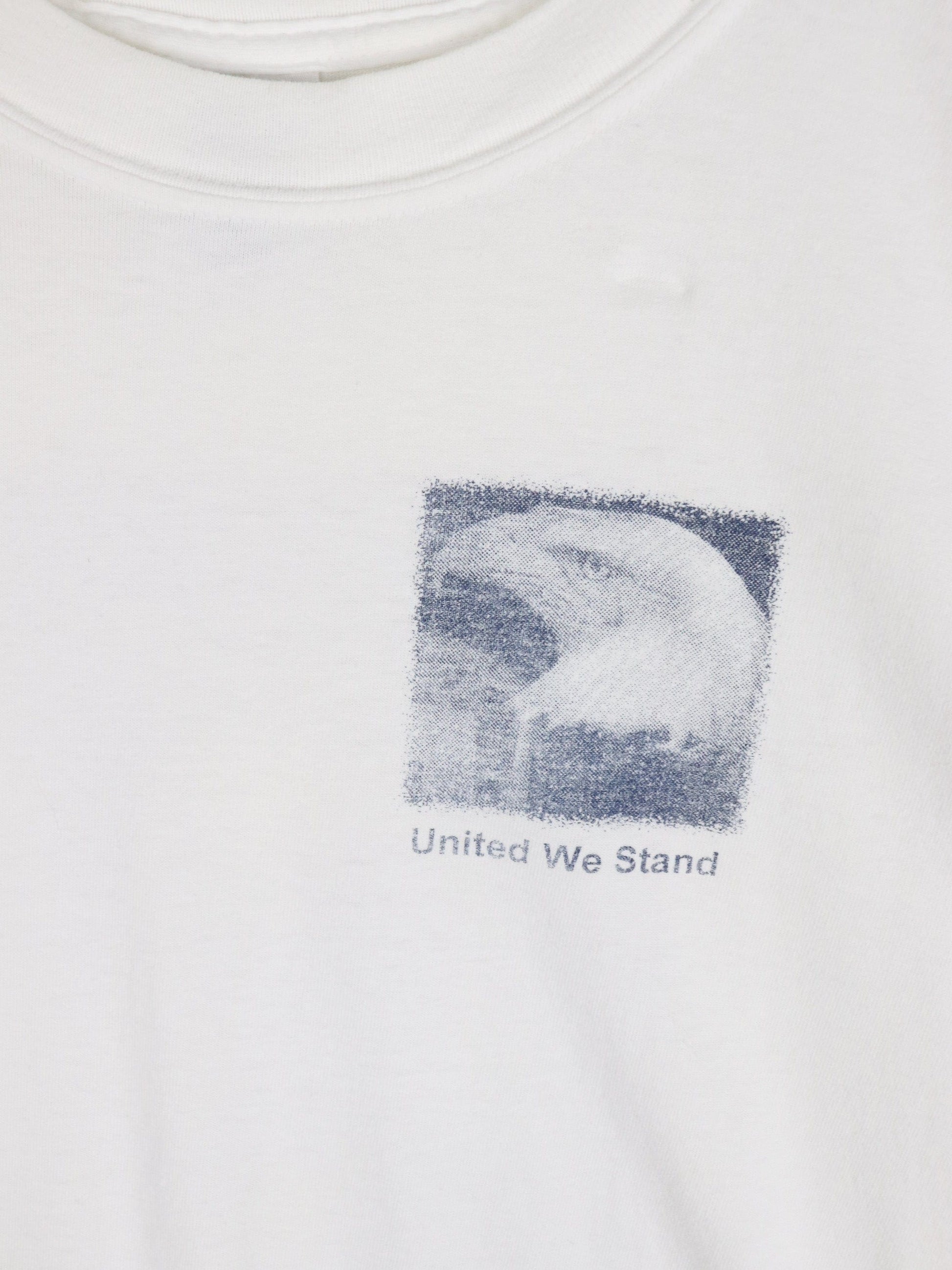 Other T-Shirts & Tank Tops Vintage United We Stand T Shirt Mens XL White USA