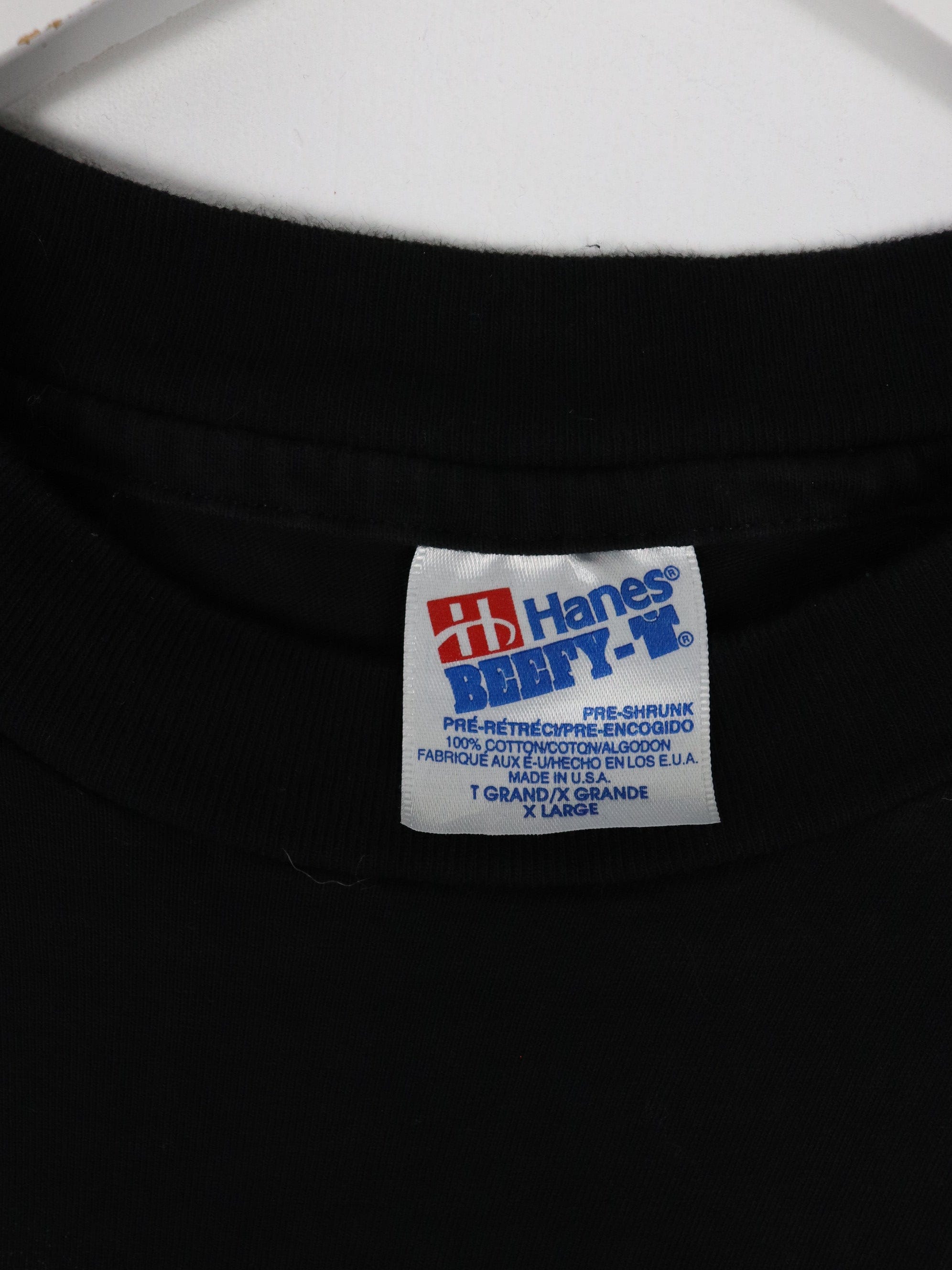 Buy the Hanes Men T Shirt XL Black