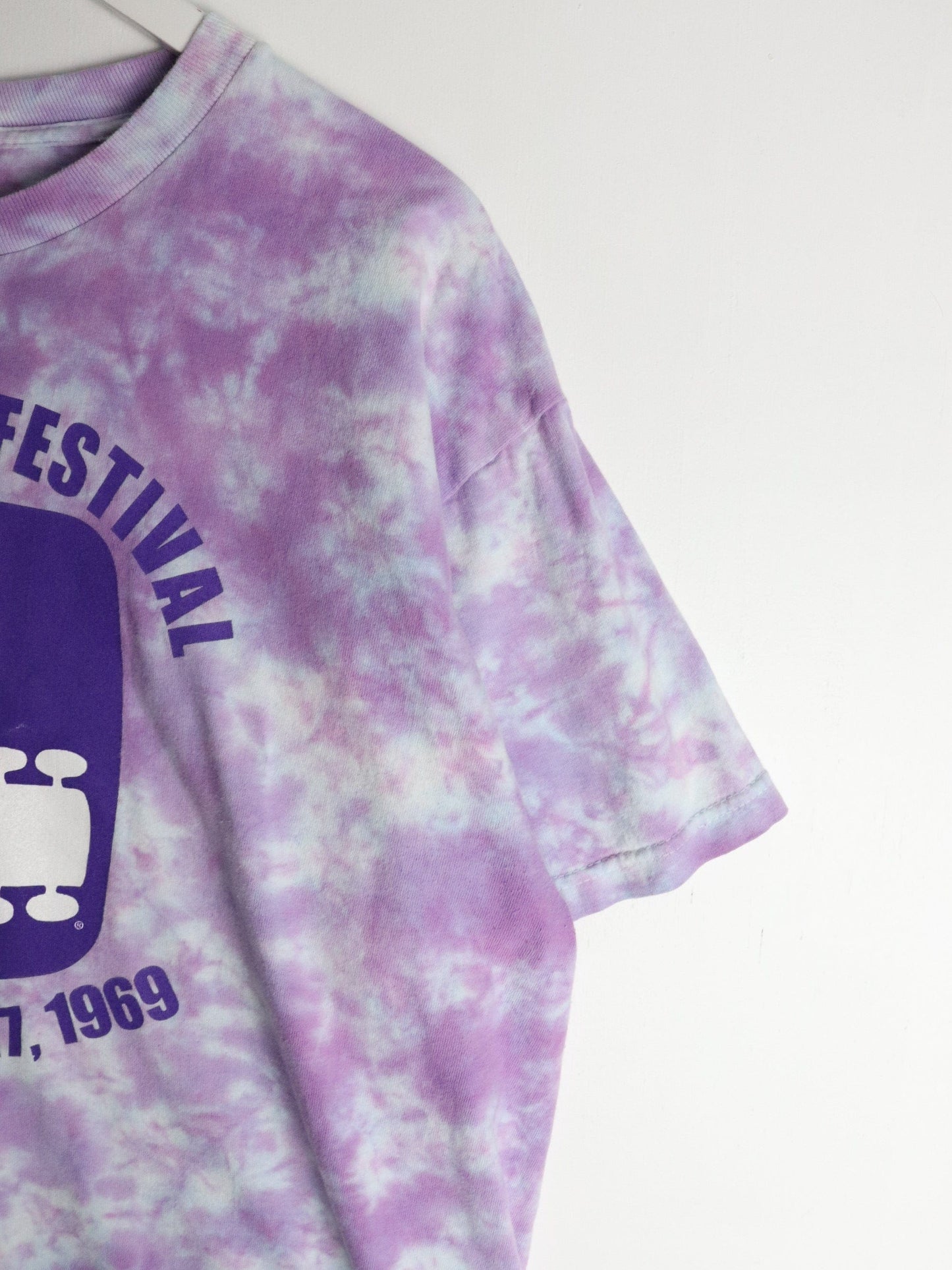 Other T-Shirts & Tank Tops Vintage Woodstock T Shirt Mens XL Purple Tie Dye