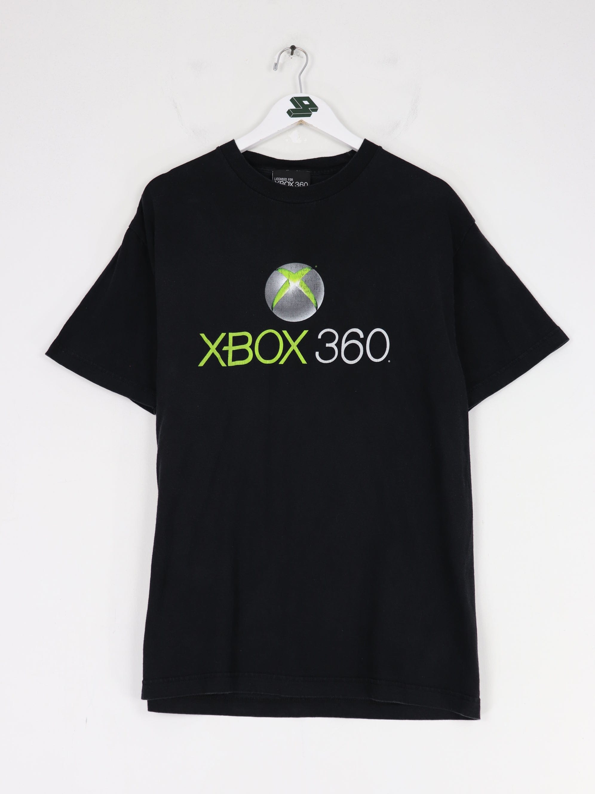 Vintage Xbox 360 T Shirt Men's Large Black Y2K Video Game Promo