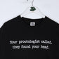 Other T-Shirts & Tank Tops Your Proctologist T Shirt Mens Large Black Funny