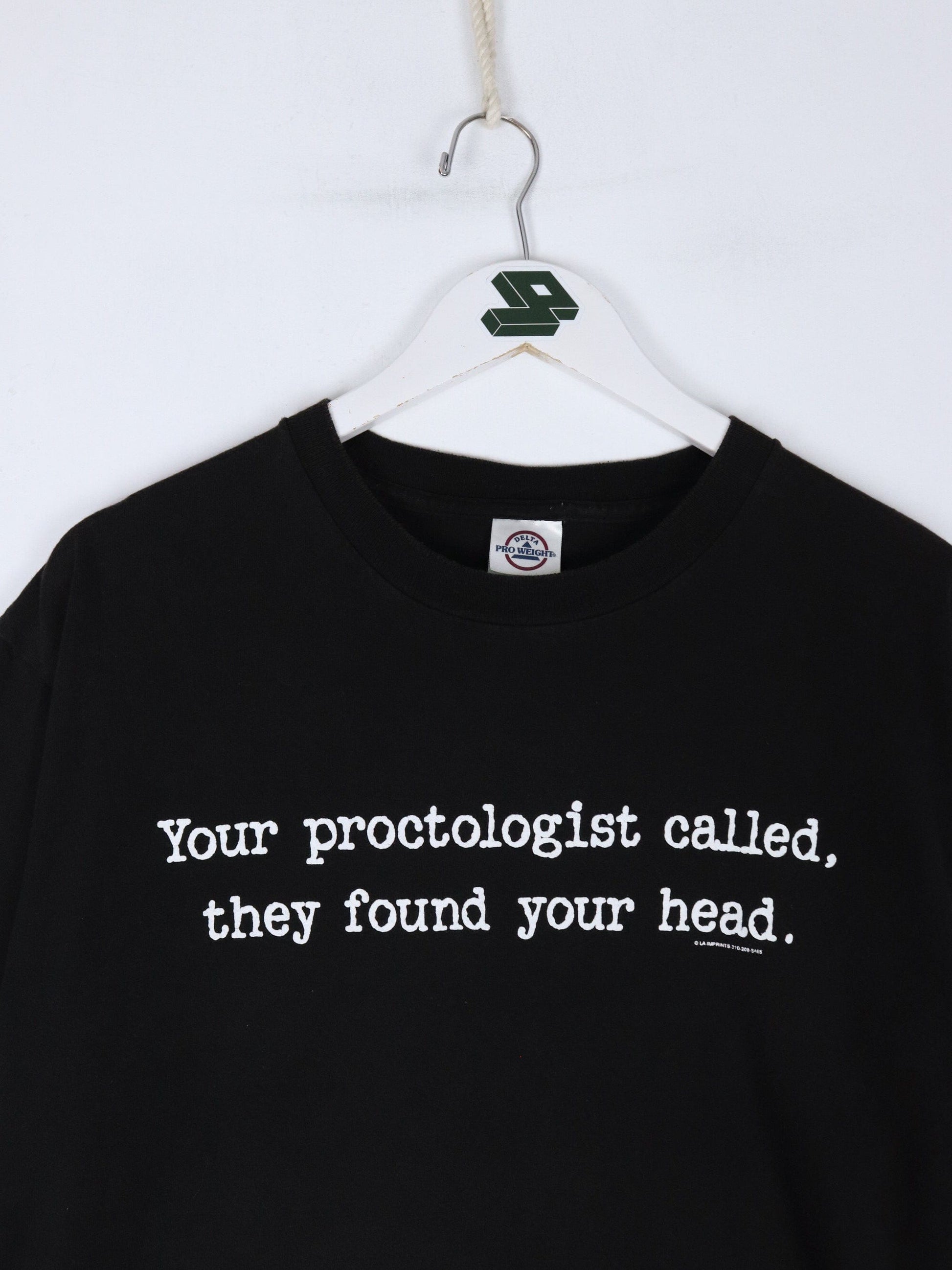 Other T-Shirts & Tank Tops Your Proctologist T Shirt Mens Large Black Funny