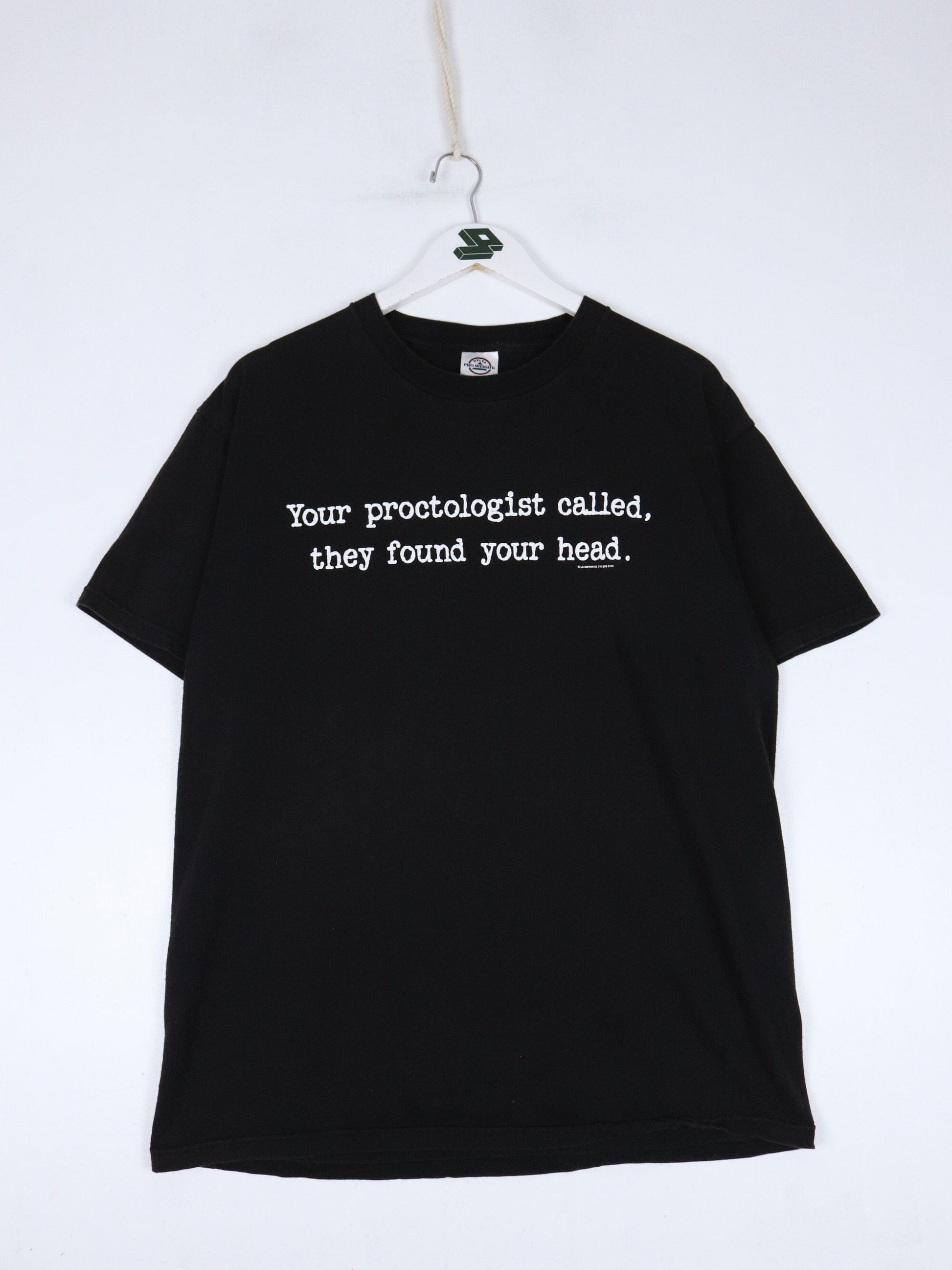 Other T-Shirts & Tank Tops Your Proctologist T Shirt Mens Large Black Funny