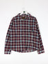 Outback Shirt Womens XL Pink Plaid Fleece Button Up Outdoors from propervintagecanada