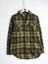 Outdoor Life Shirt Mens Medium Green Flannel from propervintagecanada