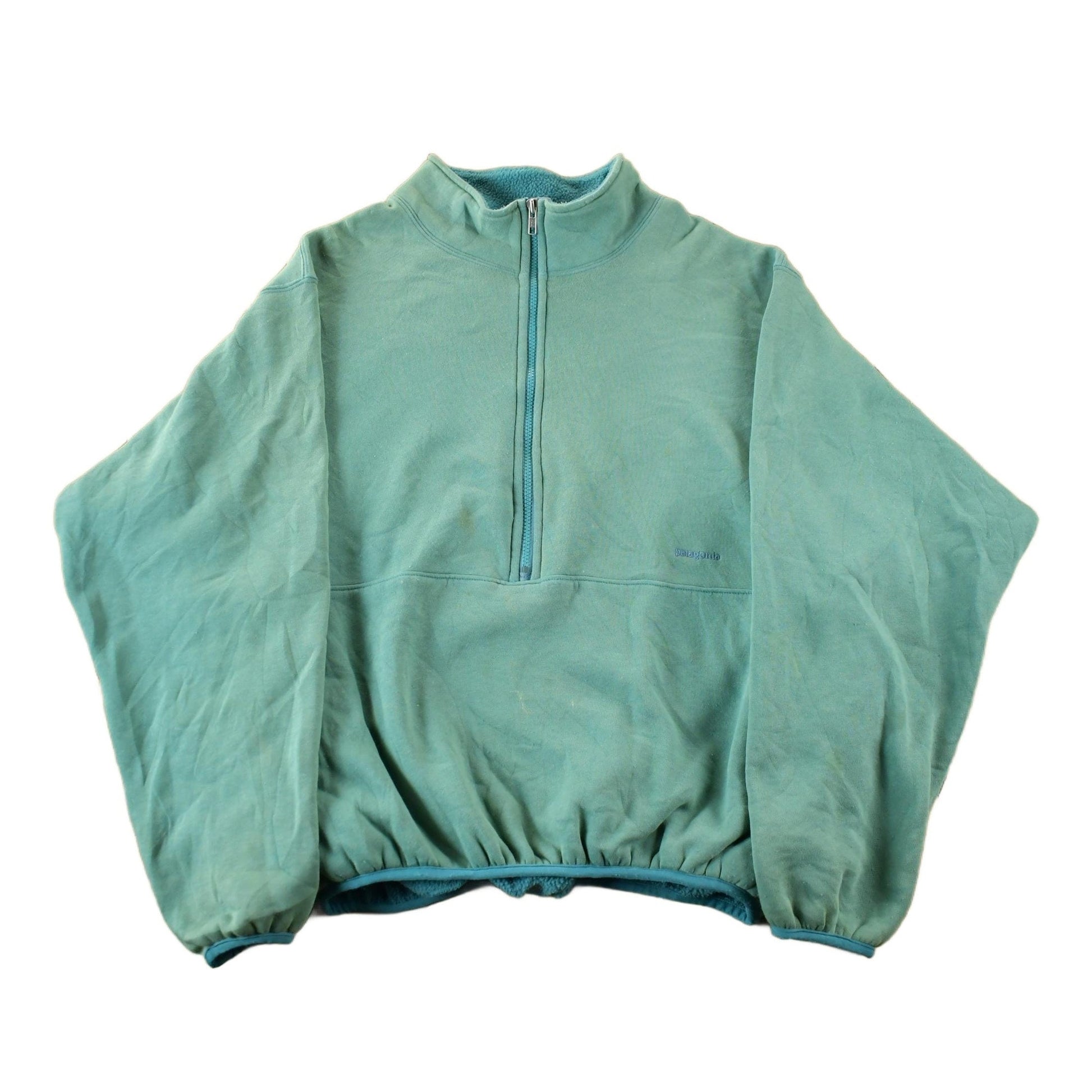 Patagonia Clothing > Gender Neutral Adult Clothing > Hoodies & Sweatshirts > Sweatshirts Vintage 1980s Patagonia Half Zip Sweatshirt Men's L