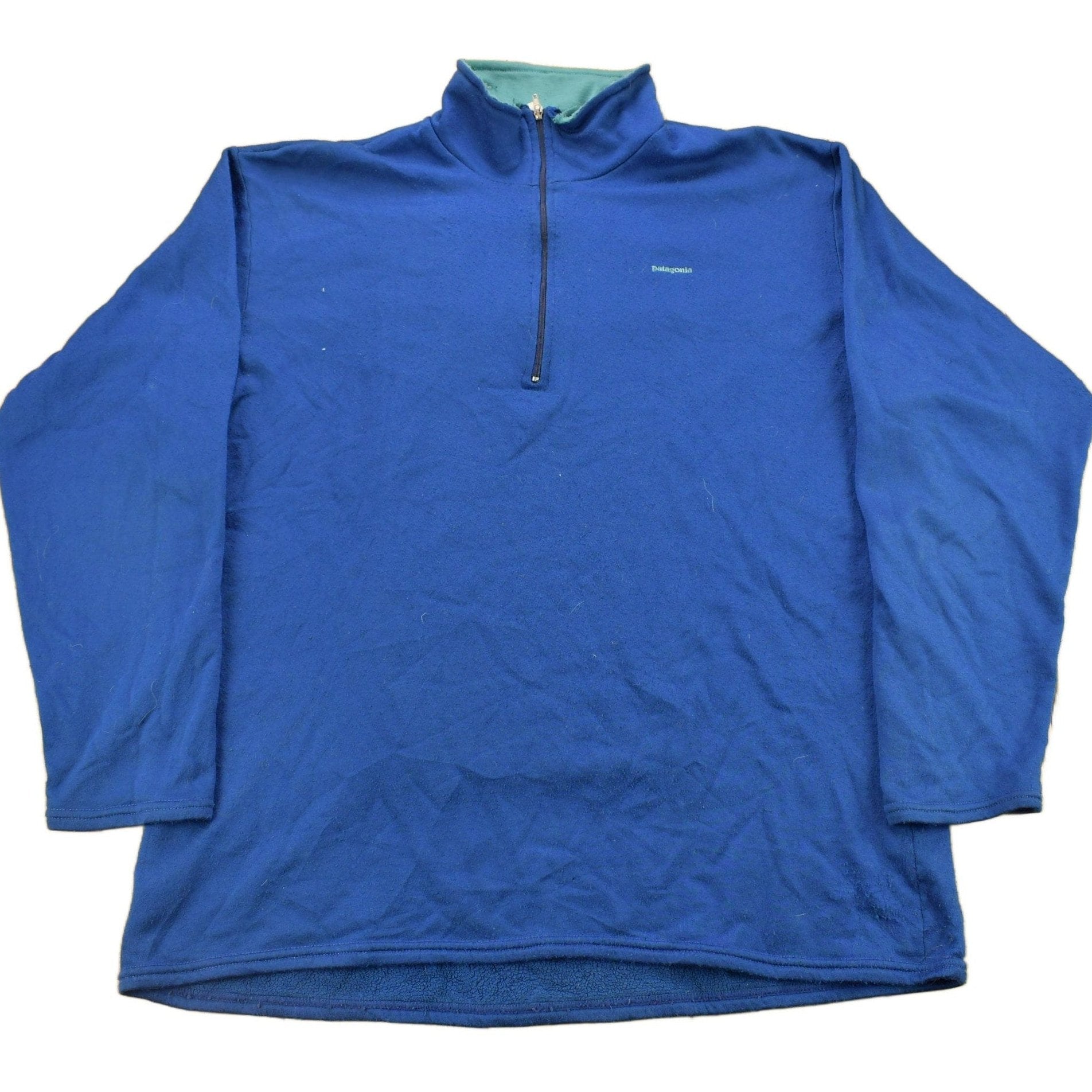 Patagonia Clothing > Gender Neutral Adult Clothing > Hoodies & Sweatshirts > Sweatshirts Vintage 1990s Patagonia Capilene Half Zip Fleece Sweater Men's 2XL