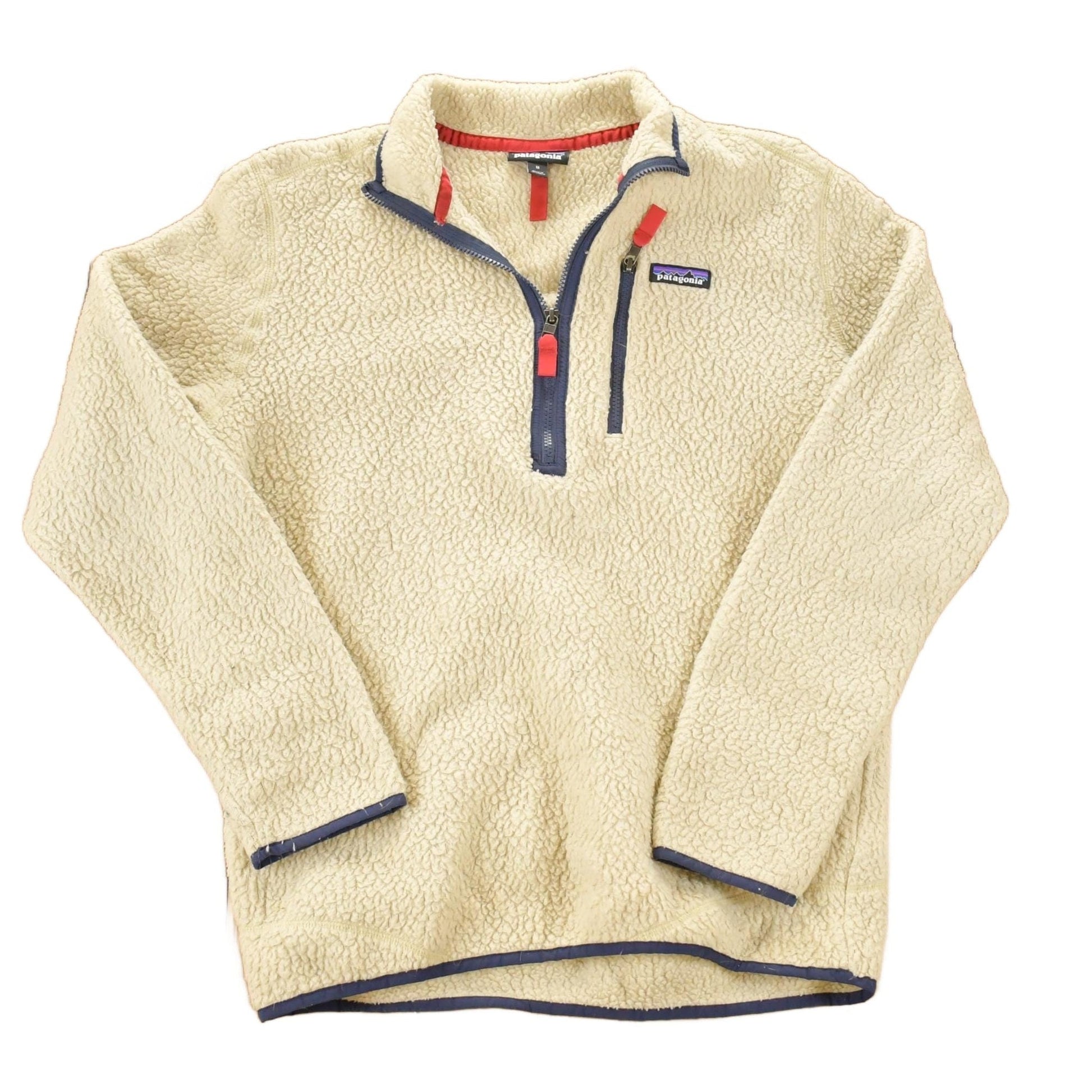 Patagonia Clothing > Gender Neutral Adult Clothing > Hoodies & Sweatshirts > Sweatshirts Vintage 1990s Patagonia Fleece Outdoorsman Sweater Mens M