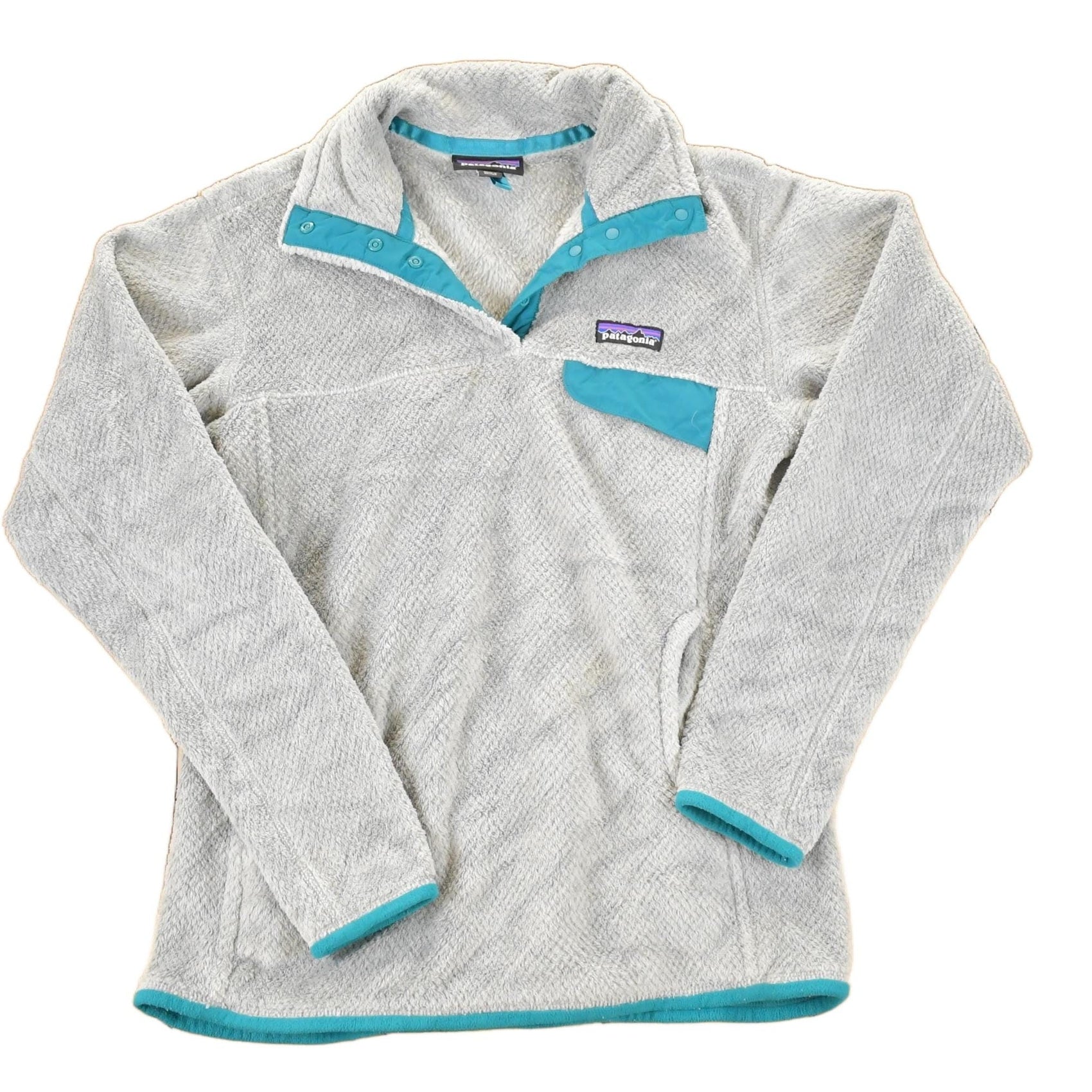 Patagonia Clothing > Gender Neutral Adult Clothing > Hoodies & Sweatshirts > Sweatshirts Vintage 1990s Patagonia Fleece Outdoorsman Sweater Women's M