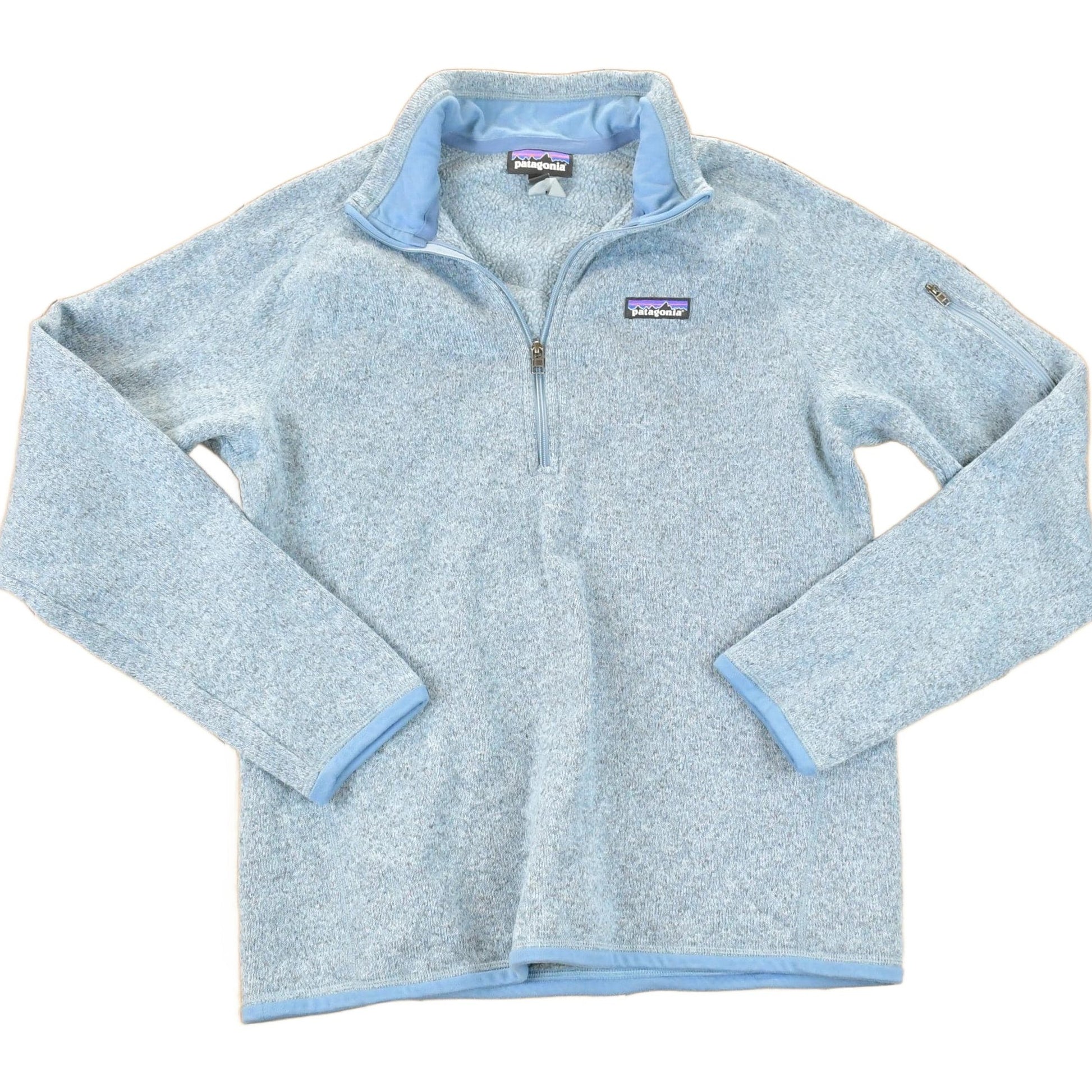 Patagonia Clothing > Gender Neutral Adult Clothing > Hoodies & Sweatshirts > Sweatshirts Vintage 1990s Patagonia Fleece Outdoorsman Sweater Women's S