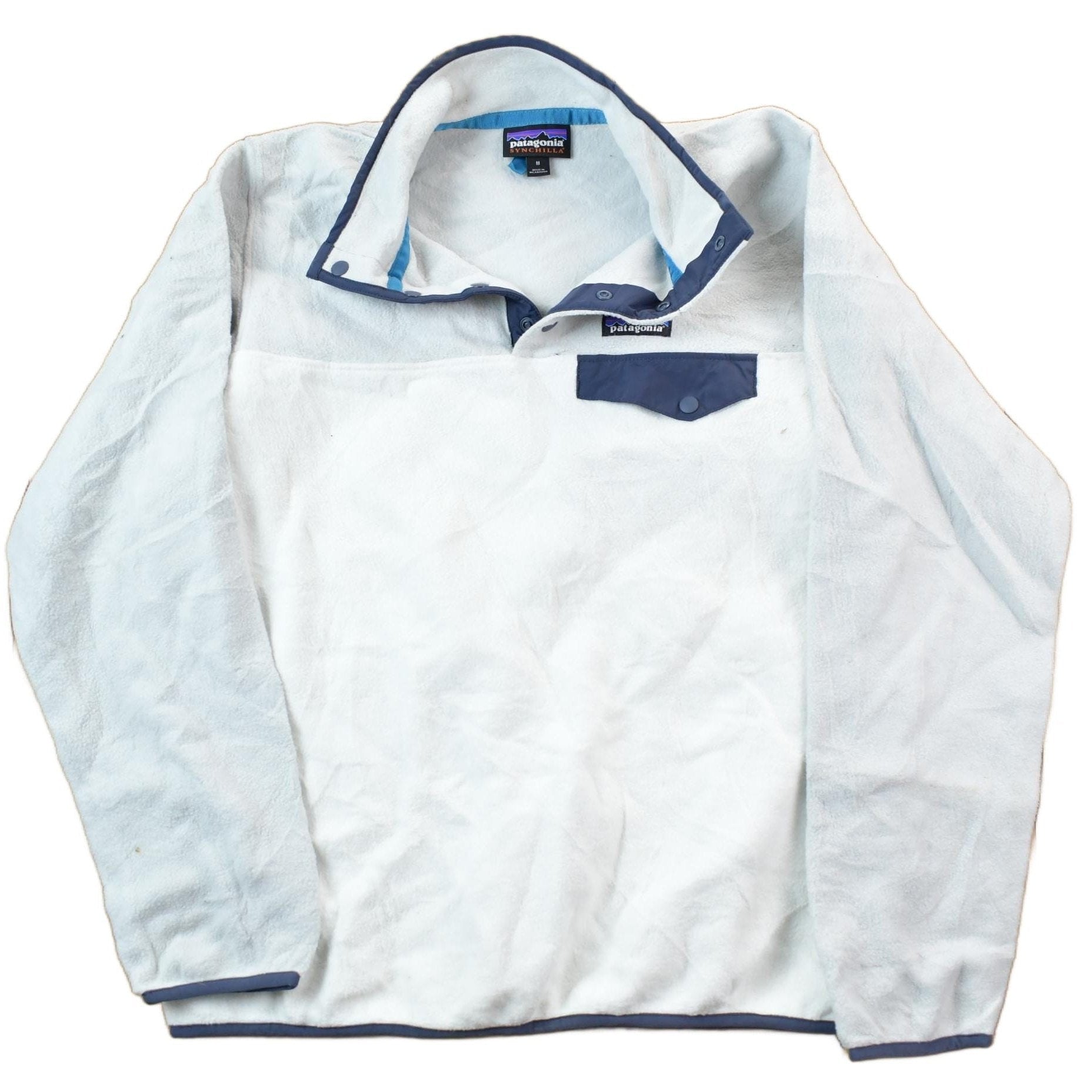 Patagonia Clothing > Gender Neutral Adult Clothing > Hoodies & Sweatshirts > Sweatshirts Vintage 1990s Patagonia Fleece Sweater Men's Medium