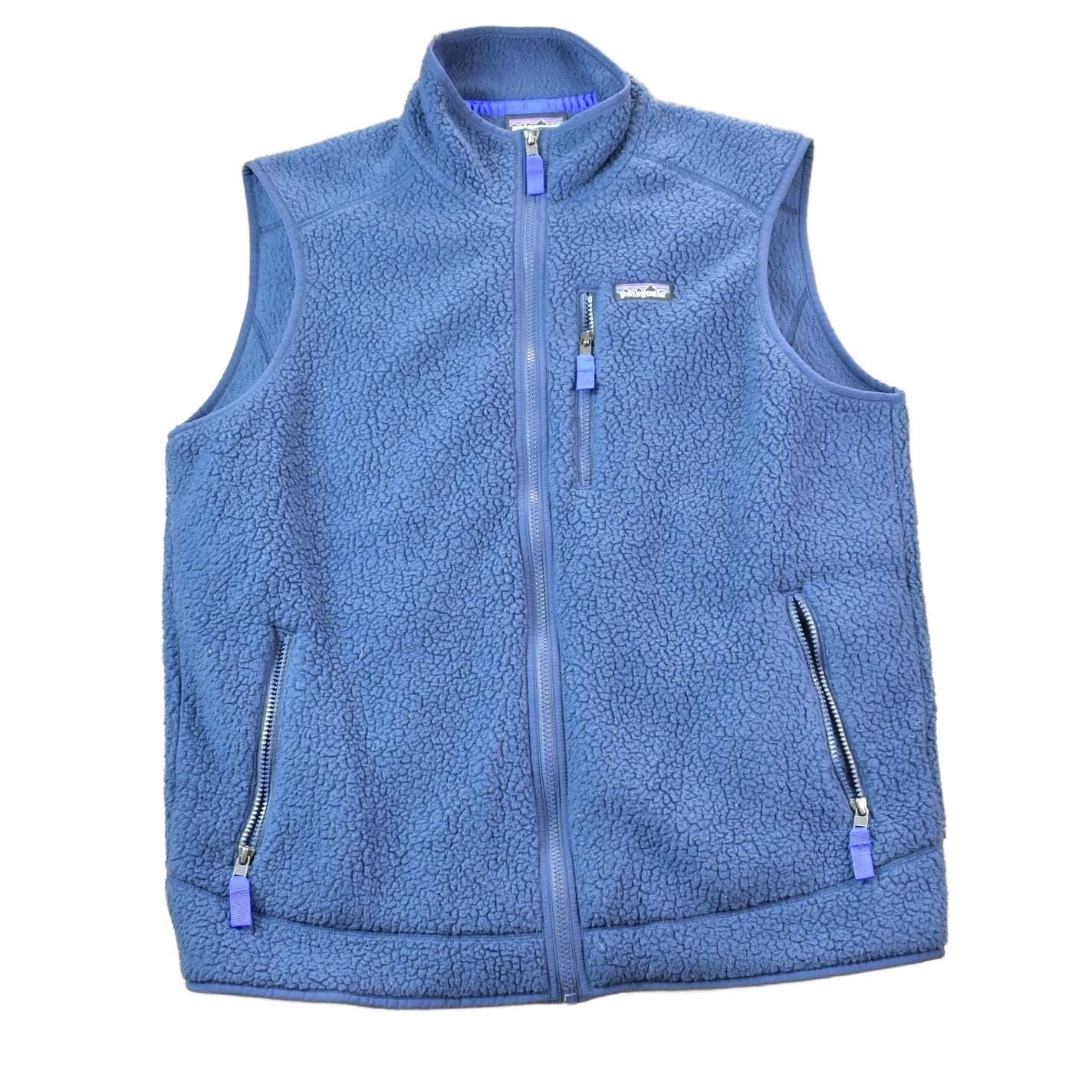 Patagonia Clothing > Gender Neutral Adult Clothing > Hoodies & Sweatshirts > Sweatshirts Vintage 1990s Patagonia Fleece Sweater Vest Men's XL
