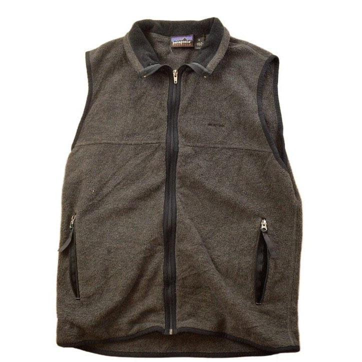 Patagonia Clothing > Gender Neutral Adult Clothing > Hoodies & Sweatshirts > Sweatshirts Vintage 1990s Patagonia Fleece Vest Men's Medium