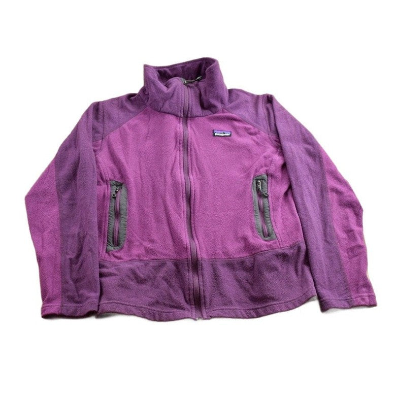 Patagonia Clothing > Gender Neutral Adult Clothing > Hoodies & Sweatshirts > Sweatshirts Vintage 1990s Patagonia Purple Fleece Sweater Women's S
