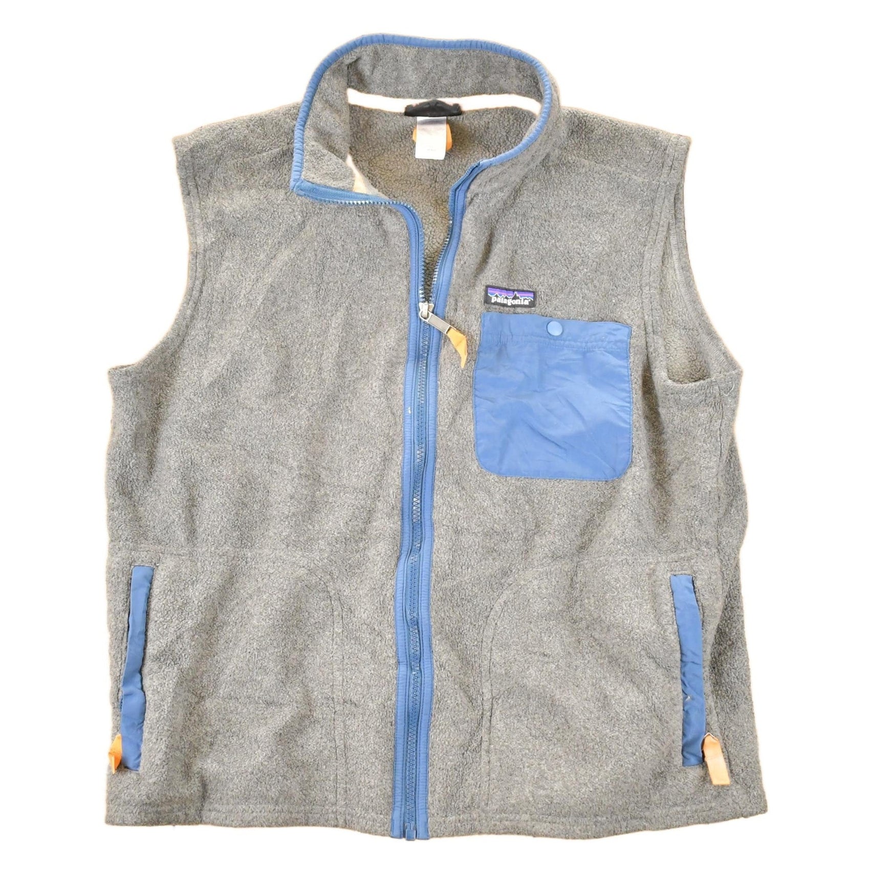Patagonia Clothing > Gender Neutral Adult Clothing > Hoodies & Sweatshirts > Sweatshirts Vintage 1990s Patagonia Synchilla Fleece Outdoorsman Sweater Vest Mens M