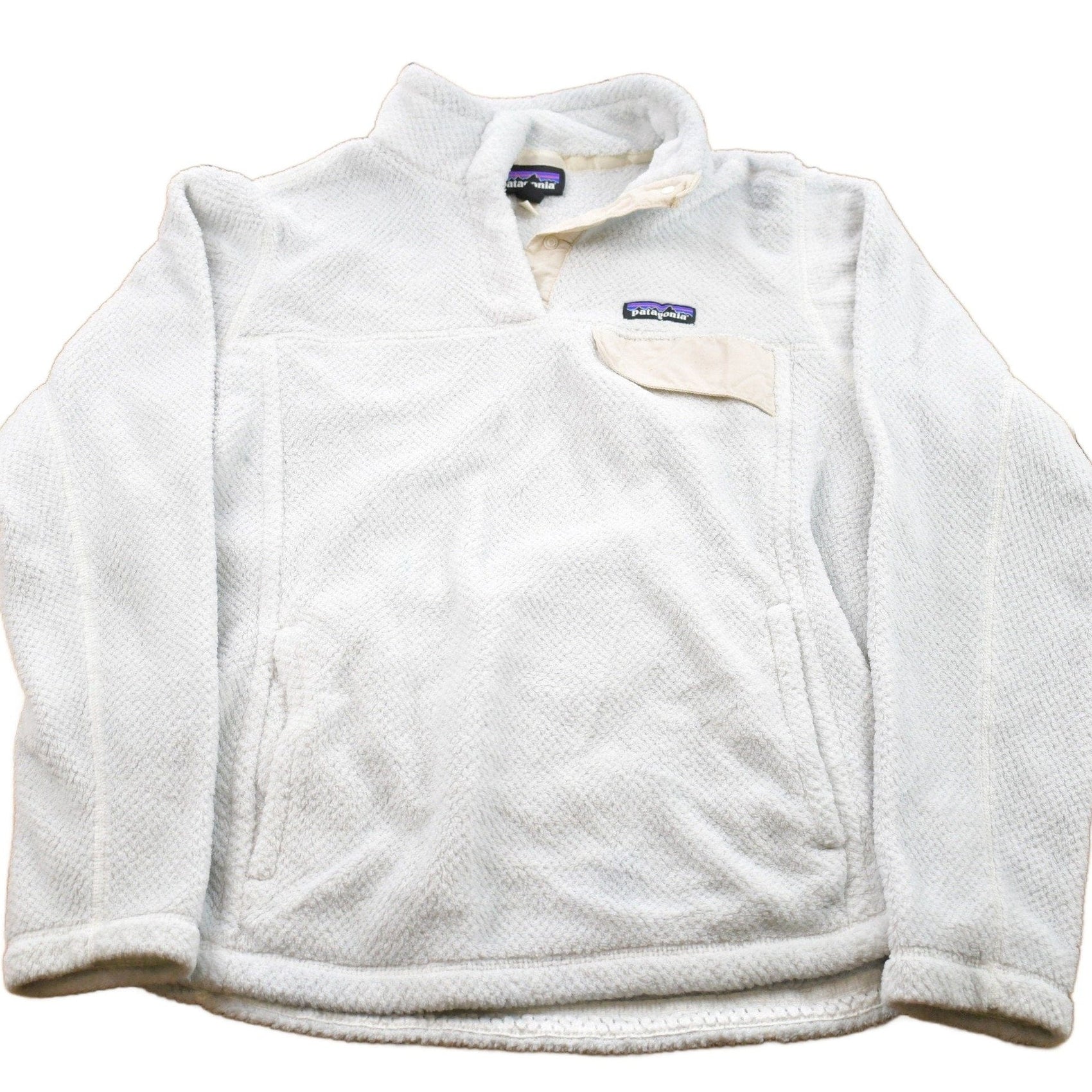 Patagonia Clothing > Gender Neutral Adult Clothing > Hoodies & Sweatshirts > Sweatshirts Vintage 1990s Patagonia T-Snap Fleece Sweater Women's S