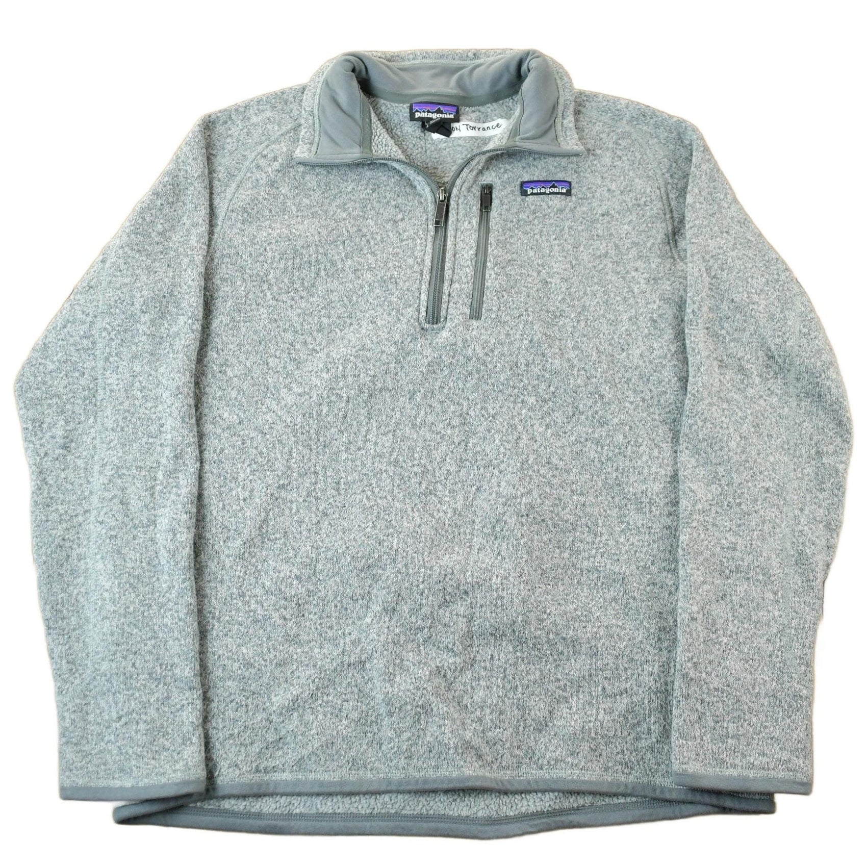 Patagonia Clothing > Gender Neutral Adult Clothing > Hoodies & Sweatshirts > Sweatshirts Vintage 2000s Patagonia Quarter Zip Fleece Sweater Men's Large