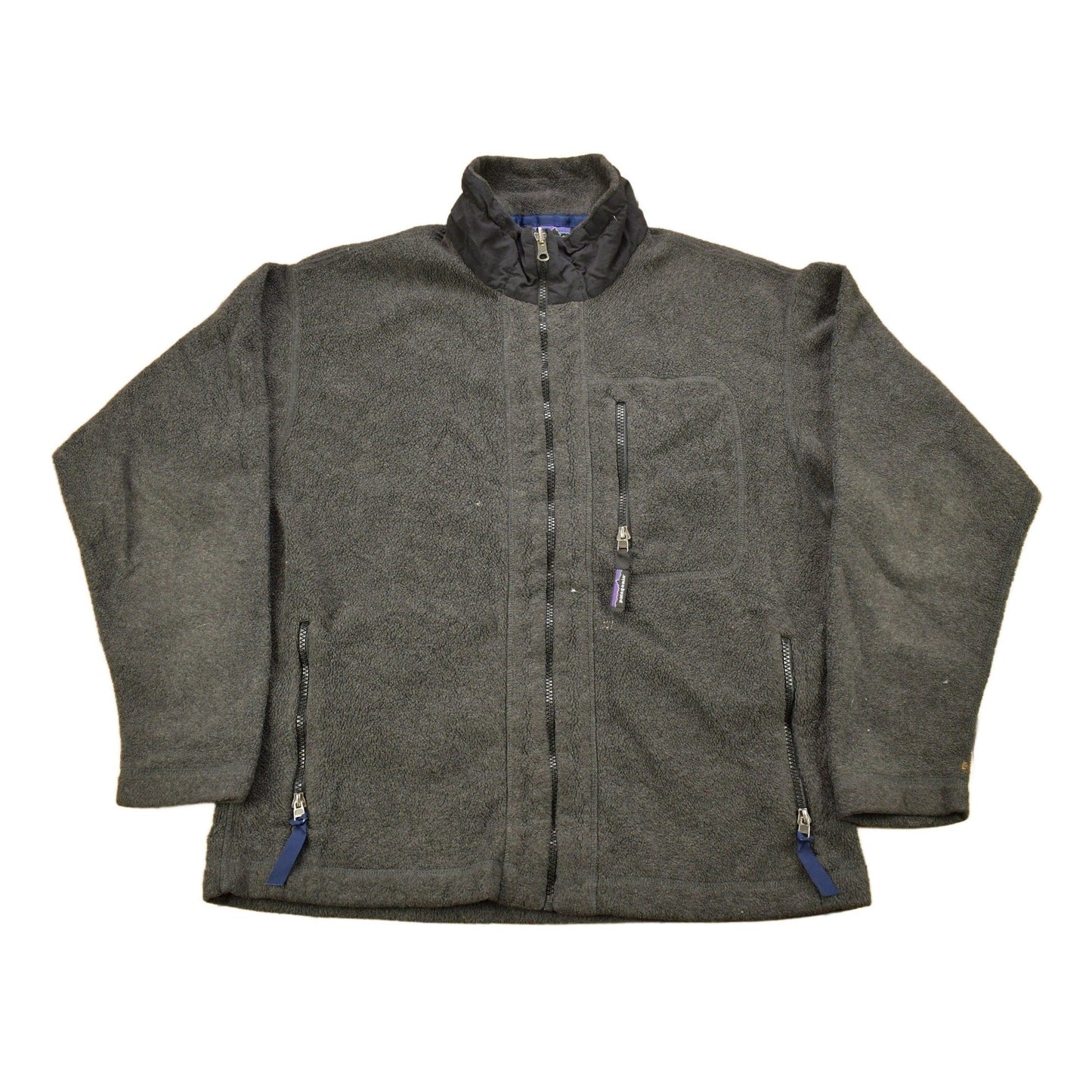 Patagonia Clothing > Gender Neutral Adult Clothing > Hoodies & Sweatshirts > Sweatshirts Vintage 2001 Patagonia Synchilla Full Zip Fleece Sweater Men's Large