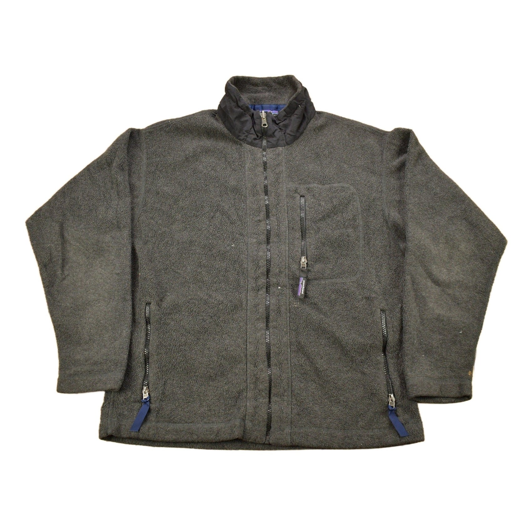 Patagonia Clothing > Gender Neutral Adult Clothing > Hoodies & Sweatshirts > Sweatshirts Vintage 2001 Patagonia Synchilla Full Zip Fleece Sweater Men's Large