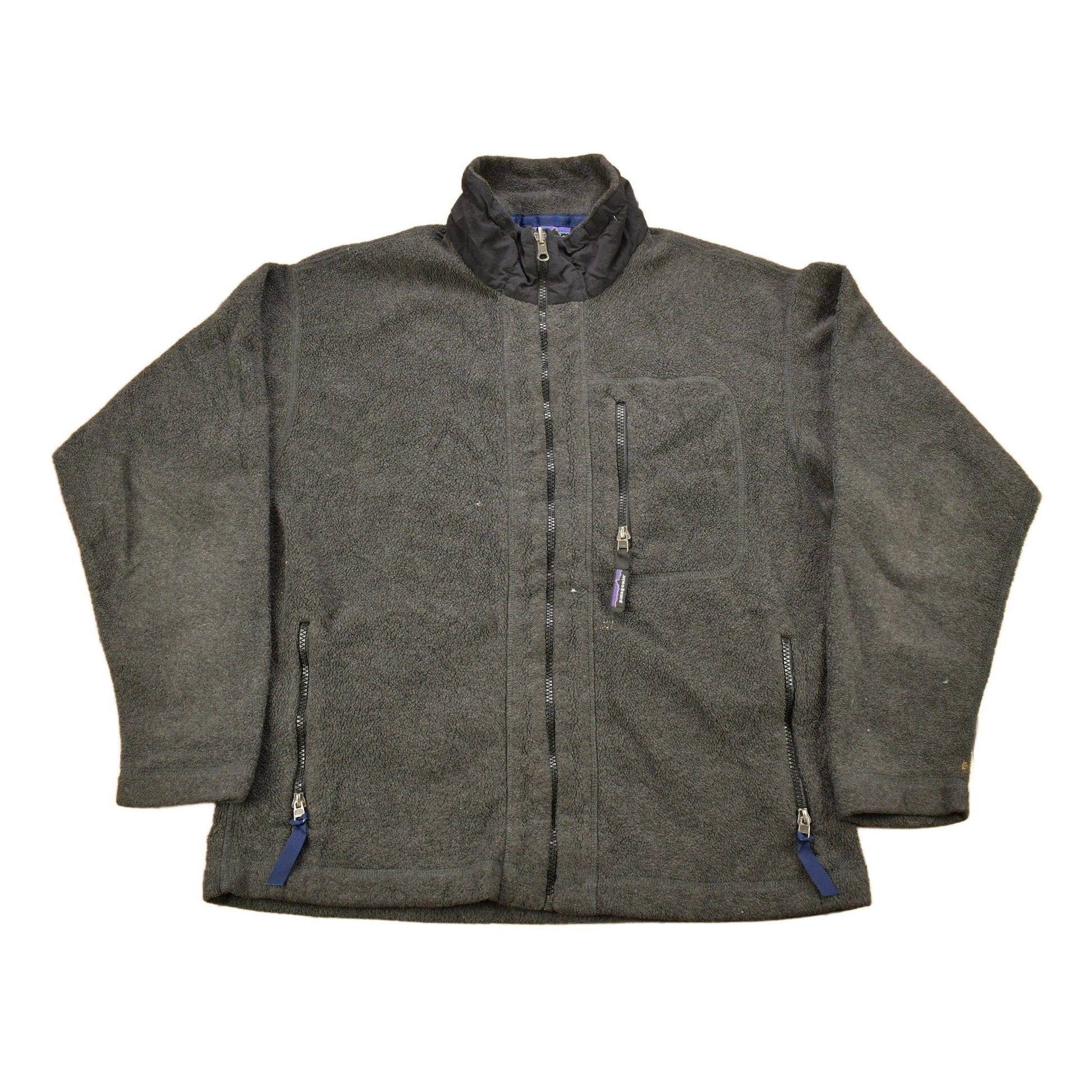 Patagonia Clothing > Gender Neutral Adult Clothing > Hoodies & Sweatshirts > Sweatshirts Vintage 2001 Patagonia Synchilla Full Zip Fleece Sweater Men's Large