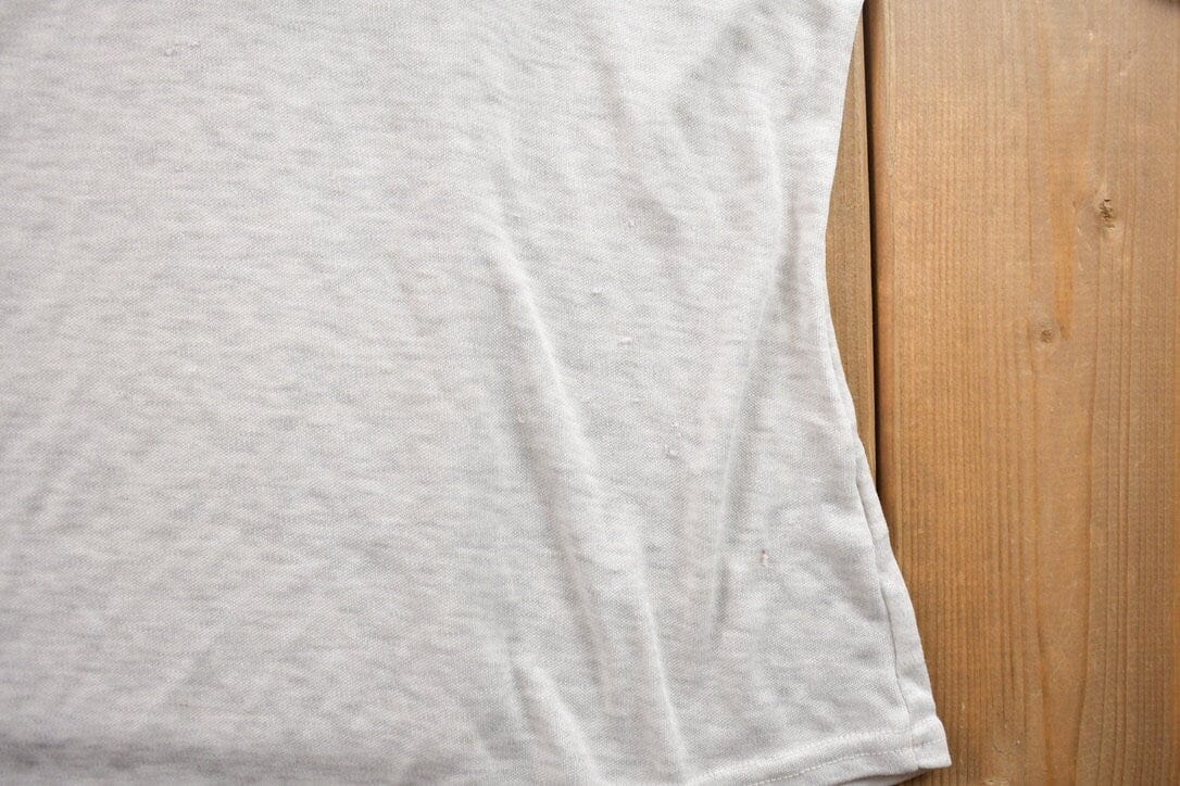 Patagonia Clothing > Gender Neutral Adult Clothing > Tops & Tees > T Shirts Vintage 1990s Patagonia Blank Grey Zip Up Turtleneck Sweater Men's Large