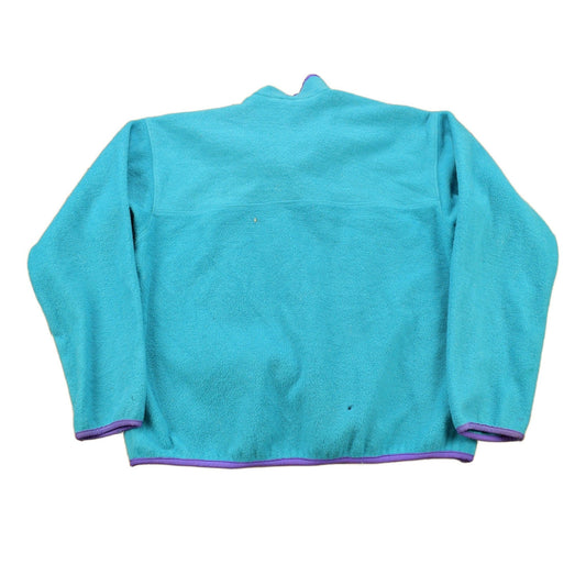 Patagonia Clothing > Gender Neutral Kids' Clothing > Hoodies & Sweatshirts > Sweatshirts Vintage 1990s Patagonia T-Snap Fleece Sweater Youth L