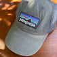 Patagonia Hat Adult Grey Trucker Snap Back from propervintagecanada