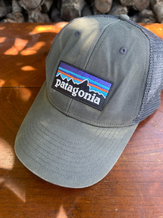 Patagonia Hat Adult Grey Trucker Snap Back