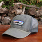 Patagonia Hat Adult Grey Trucker Snap Back from propervintagecanada