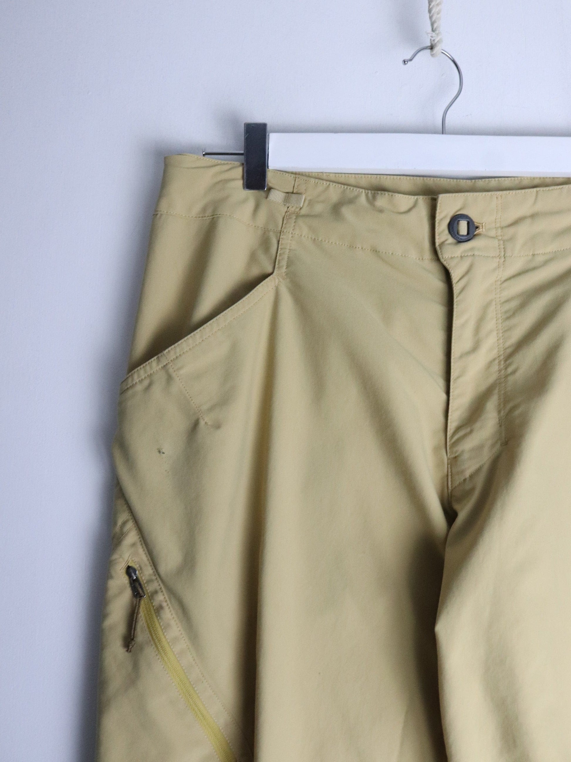 Patagonia Pants Mens 35 Yellow Hiking