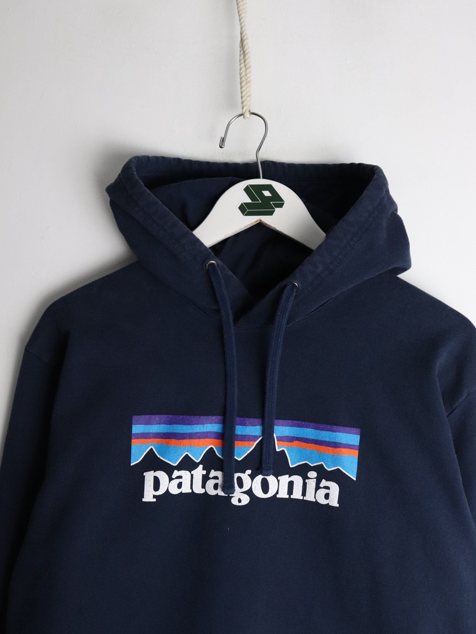 Blue patagonia hoodie best sale