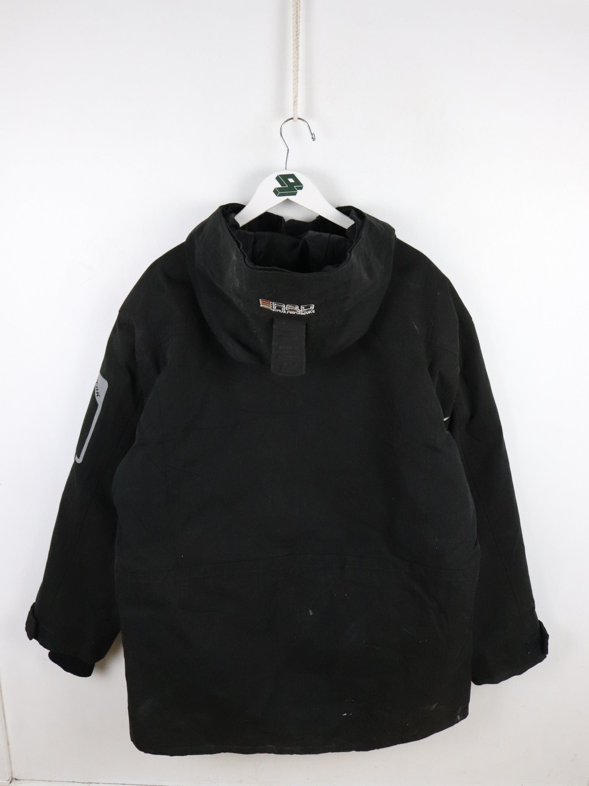 Peak Performance Gore Tex Jacket Mens XL Black Ski Parka – Proper