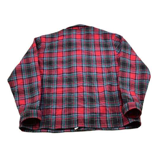 Pendleton Clothing > Men's Clothing > Shirts & Tees > Oxfords & Button Downs Vintage 1950s Pendleton Pure Wool Made In USA Button Up Shirt Men's Medium