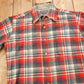 Pendleton Clothing > Men's Clothing > Shirts & Tees > Oxfords & Button Downs Vintage 1970s Pendleton Shadow Plaid Button Up Board Shirt Men's Small