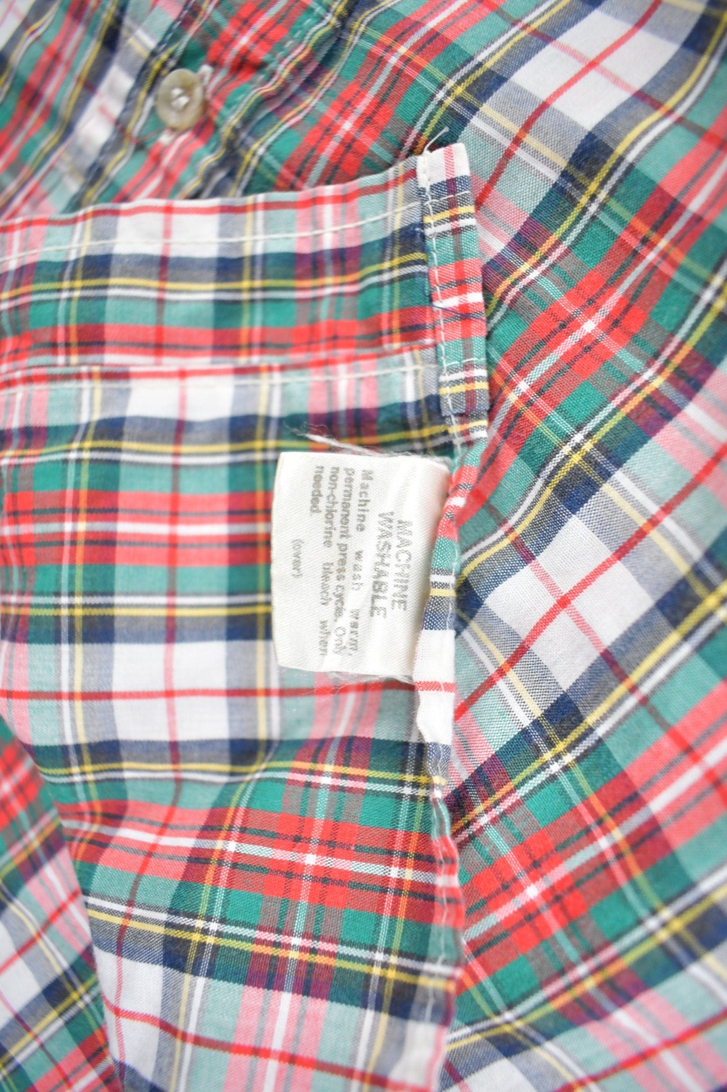 Pendleton Clothing > Men's Clothing > Shirts & Tees > Oxfords & Button Downs Vintage 1980s Country Traditional's By Pendleton Plaid Button Up Shirt Men's XL