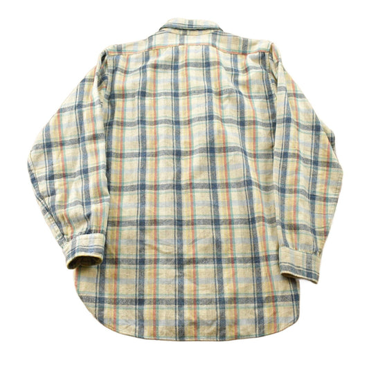 Pendleton Clothing > Men's Clothing > Shirts & Tees > Oxfords & Button Downs Vintage 1980s Pendleton Plaid Button Up Shirt Men's Medium