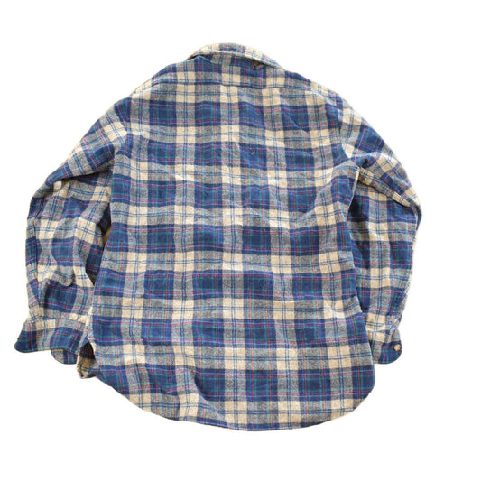 Pendleton Clothing > Men's Clothing > Shirts & Tees > Oxfords & Button Downs Vintage 1980s Pendleton Wool Flannel Button Up Shirt Men's Medium
