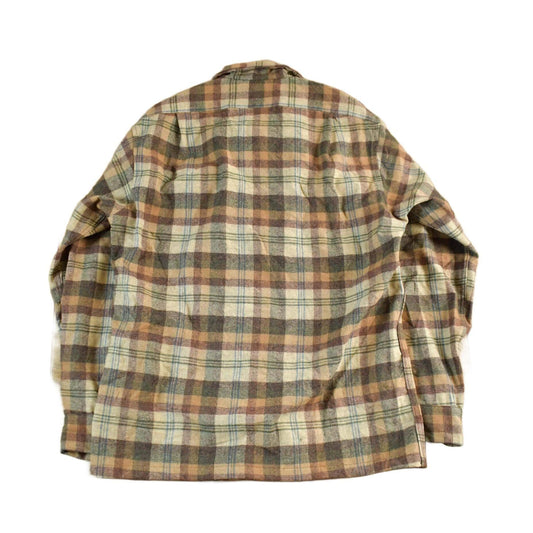 Pendleton Clothing > Men's Clothing > Shirts & Tees > Oxfords & Button Downs Vintage 1980s Pendleton Wool Flannel Shirt Men's Medium