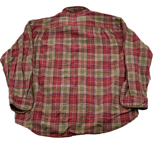 Pendleton Clothing > Men's Clothing > Shirts & Tees > Oxfords & Button Downs Vintage 1990s Pendleton Plaid Button Up Board Shirt Men's 2XL