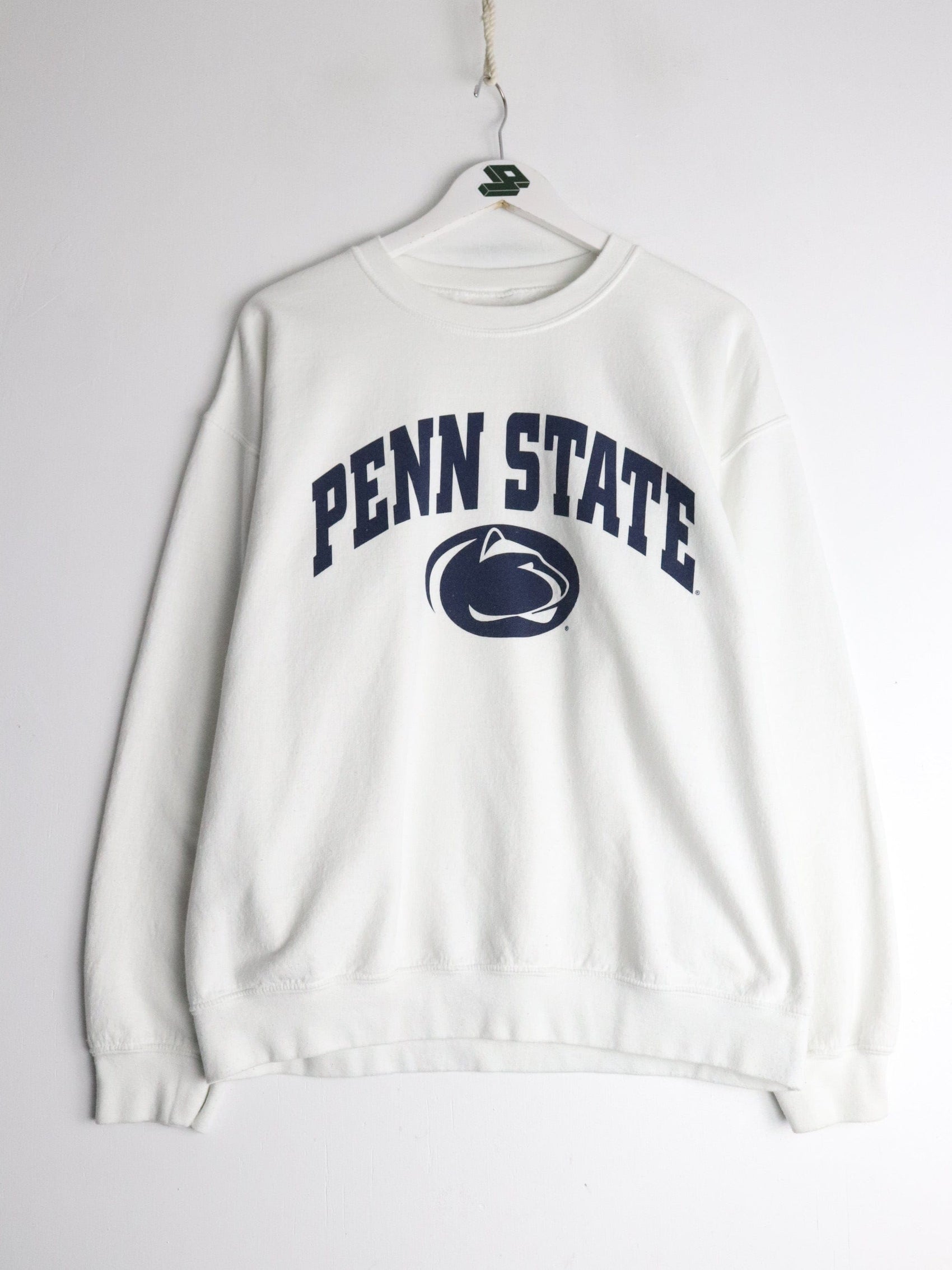 Penn State Nittany Lions Sweatshirt Mens Large White College