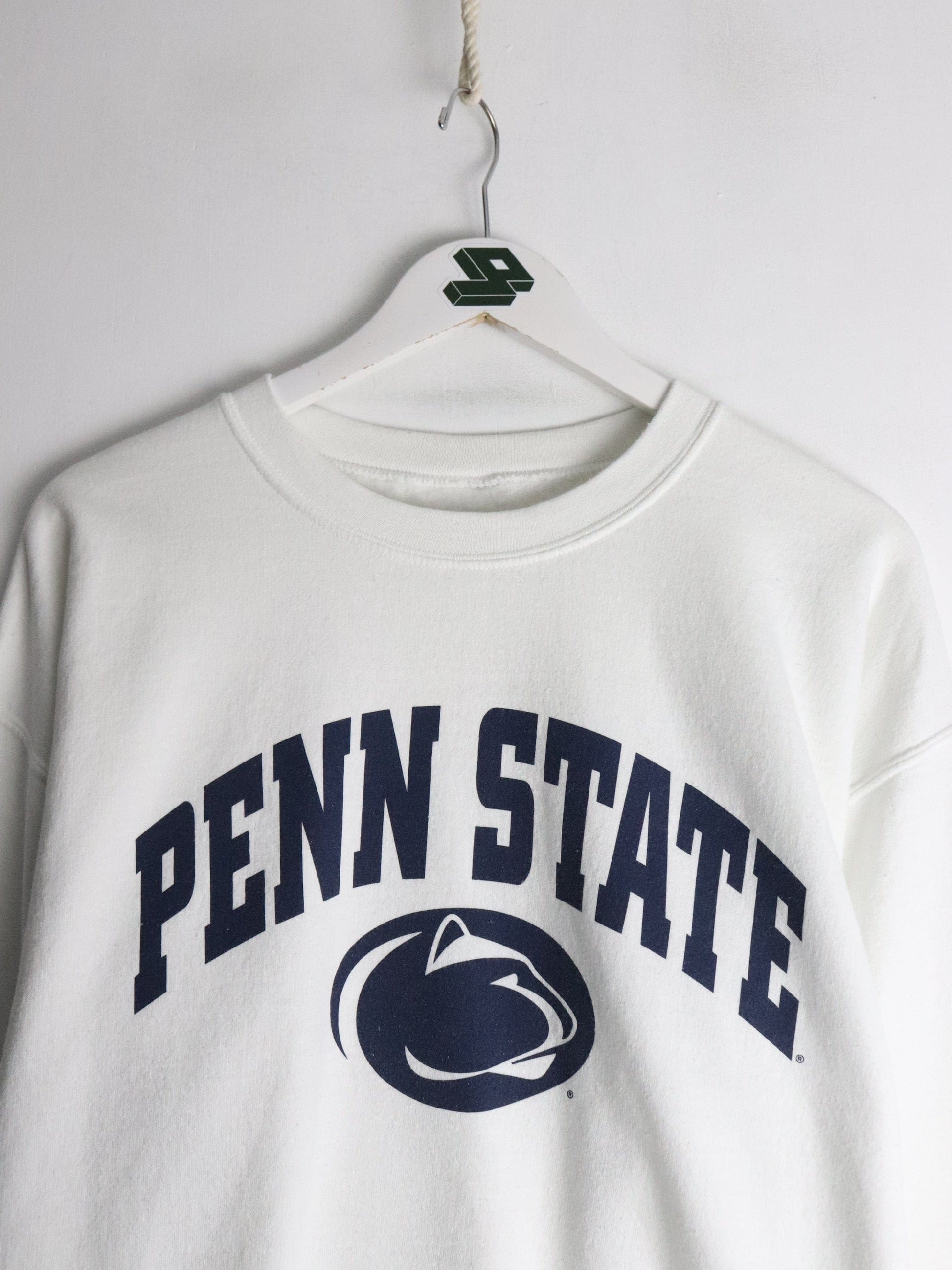 Penn State Nittany Lions Sweatshirt Mens Large White College