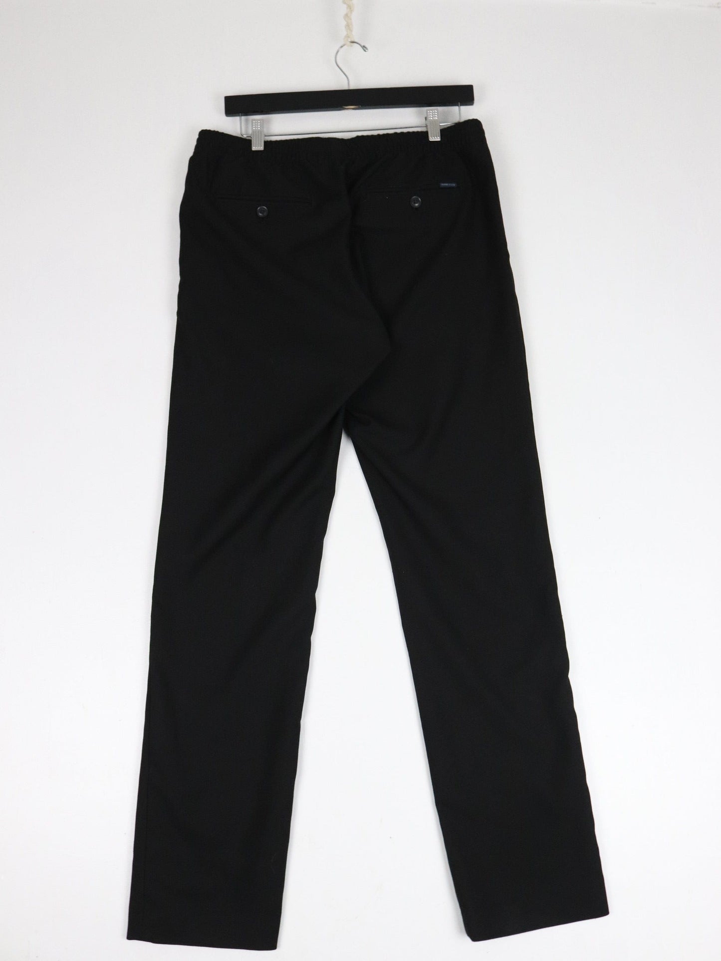 Perry Ellis Pants Mens Medium Black Very Slim Fit Trousers