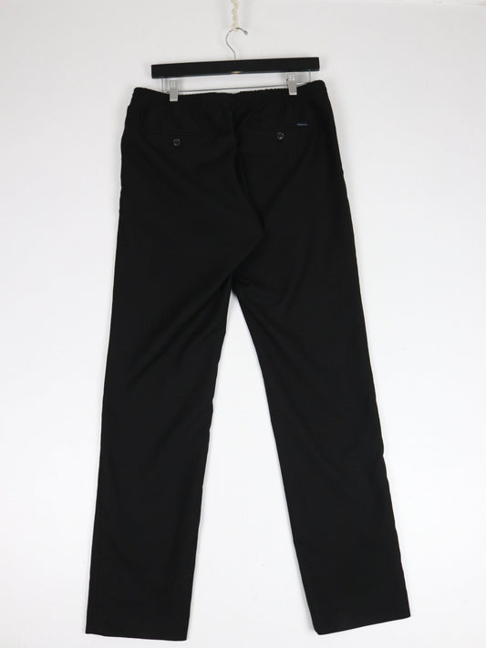 Perry Ellis Pants Mens Medium Black Very Slim Fit Trousers