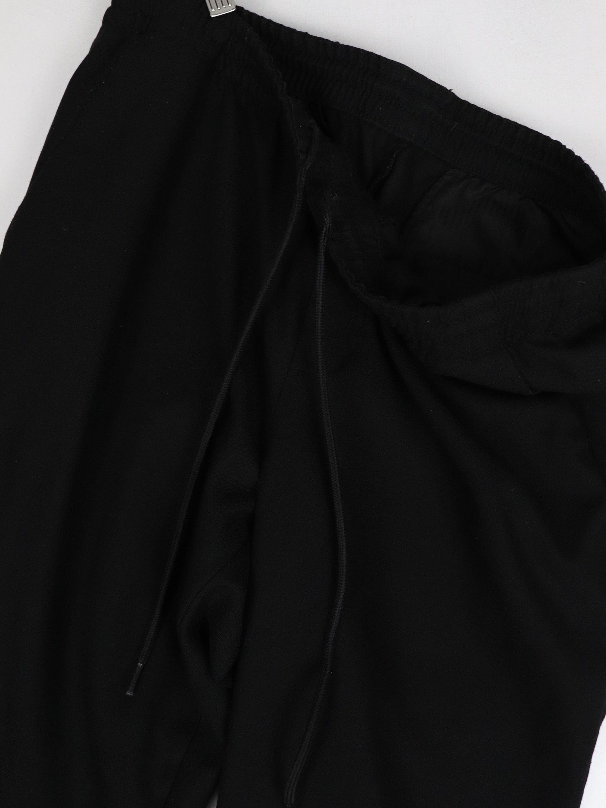 Perry Ellis Pants Mens Medium Black Very Slim Fit Trousers