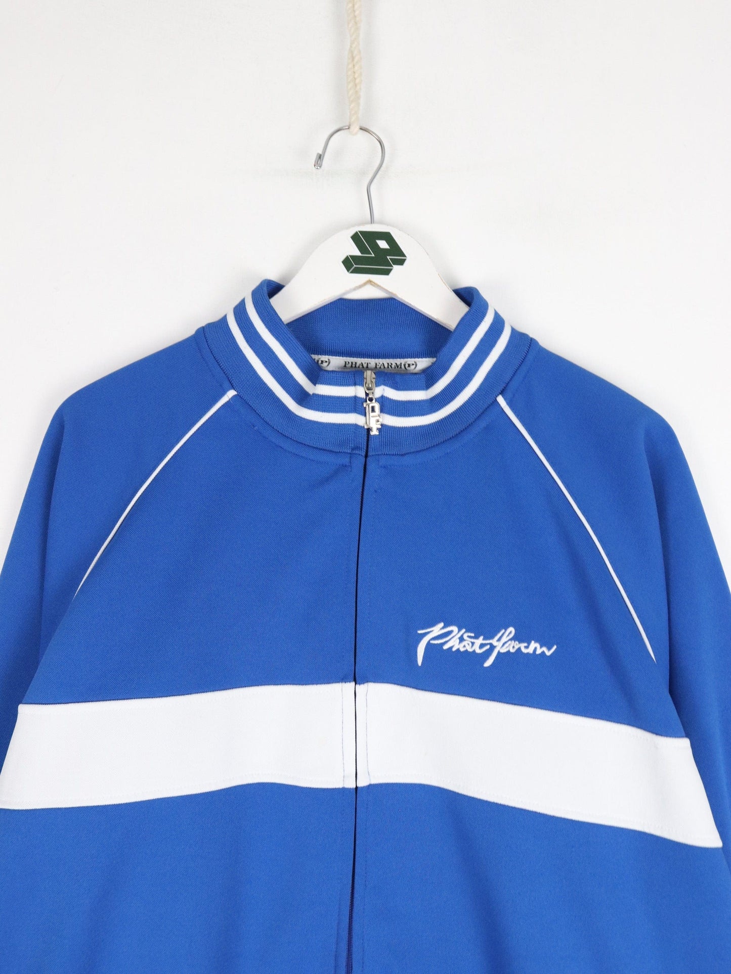 Phat Farm Track Jacket Mens 2XL Blue Y2K from propervintagecanada