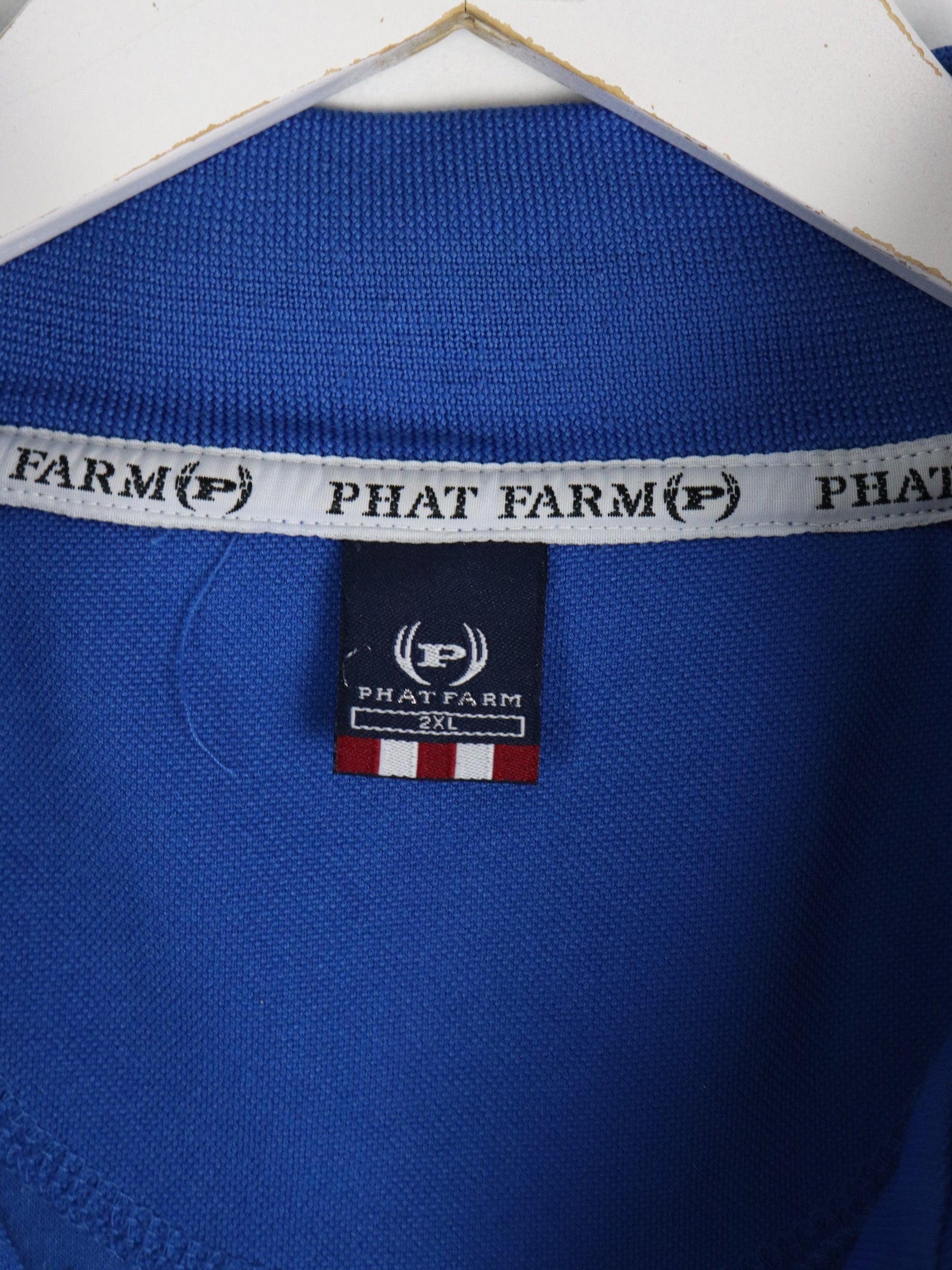 Phat Farm Track Jacket Mens 2XL Blue Y2K from propervintagecanada