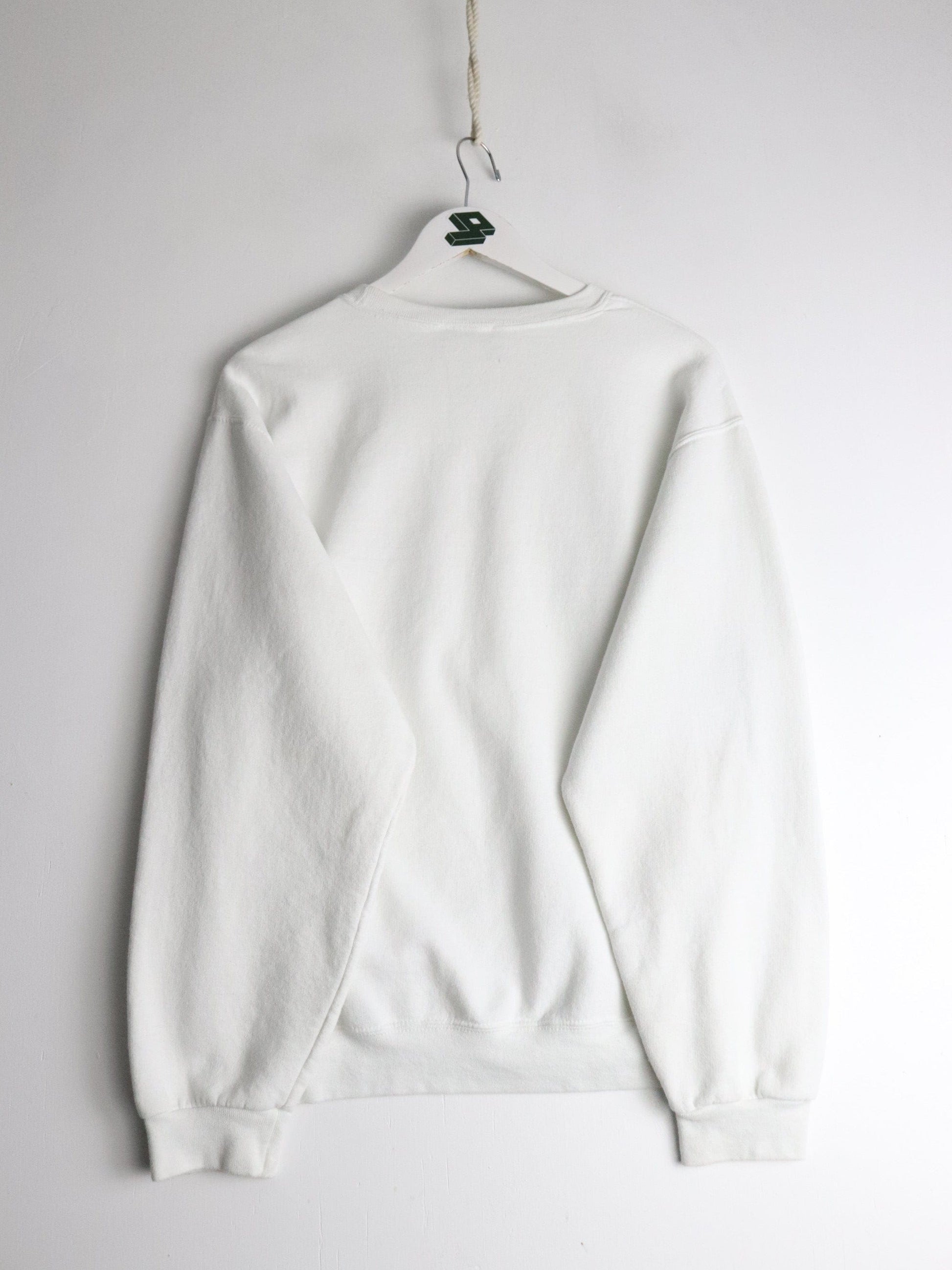 Pittsburgh Panthers Sweatshirt Mens Medium White Collegiate from propervintagecanada
