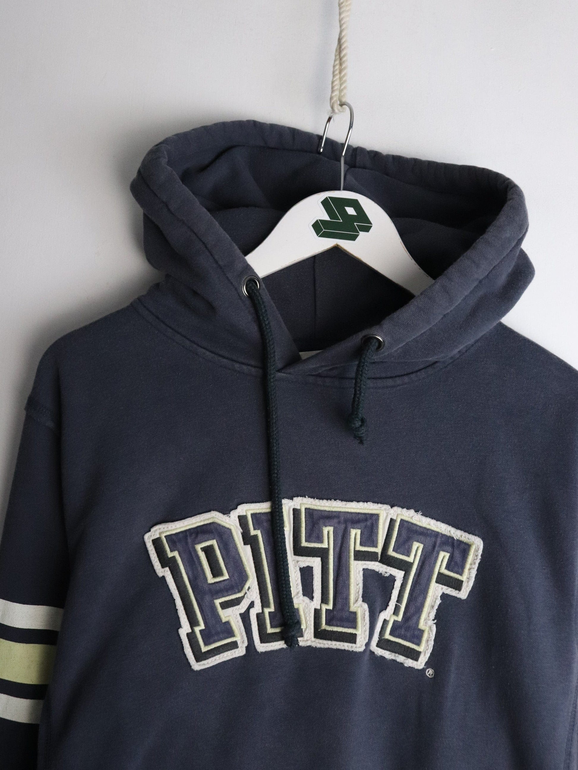 Pittsburgh Panthers Sweatshirt Mens Small Blue Hoodie from propervintagecanada